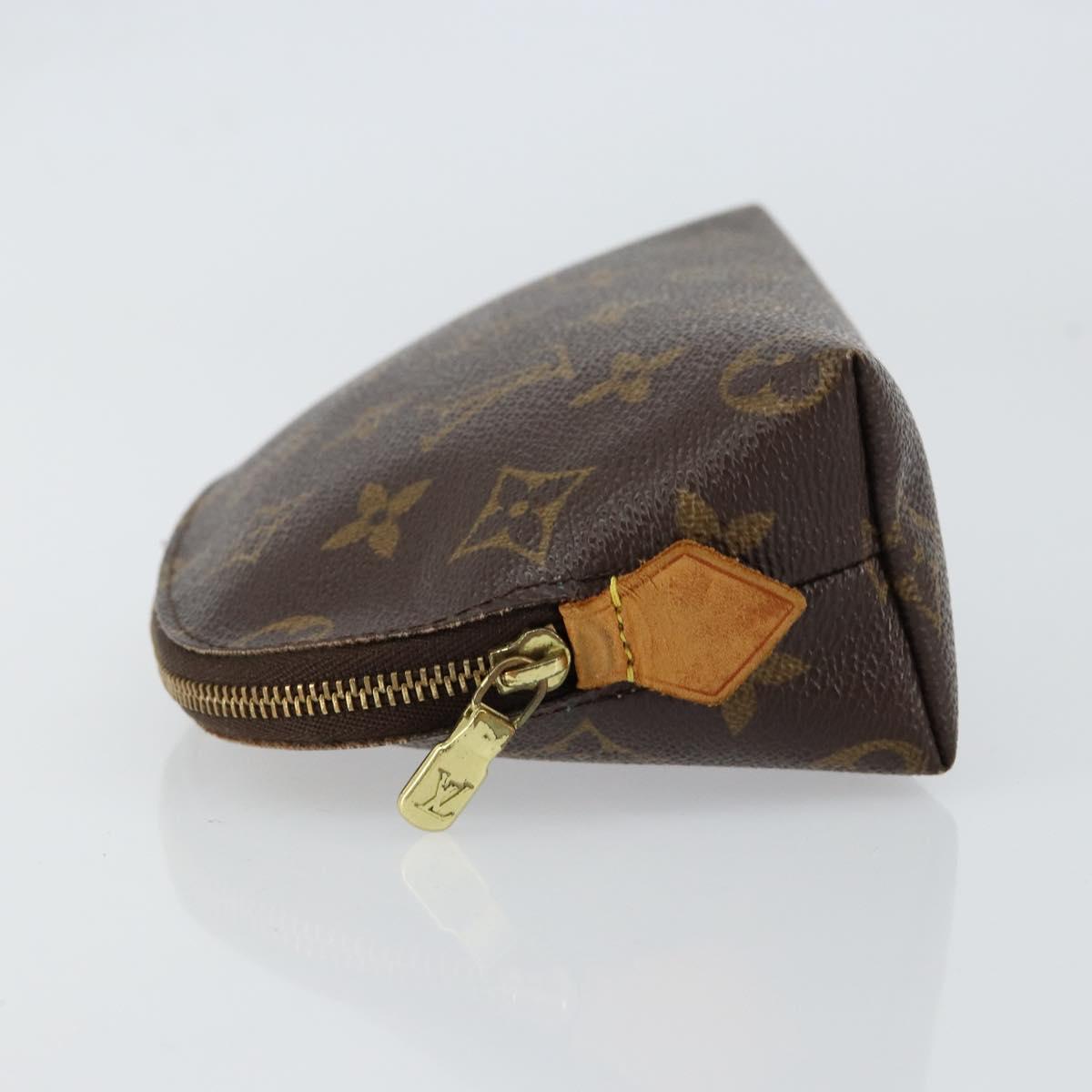 LOUIS VUITTON Monogram Pochette Cosmetic PM Pouch M43998 LV Auth 150593