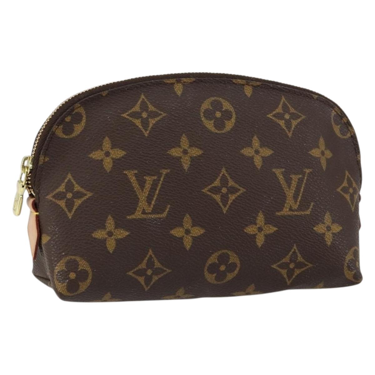 LOUIS VUITTON Monogram Pochette Cosmetic PM Pouch M43998 LV Auth 150594