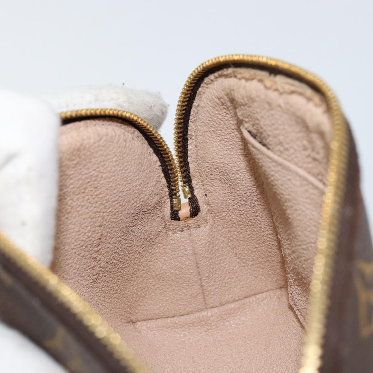 LOUIS VUITTON Monogram Pochette Cosmetic PM Pouch M43998 LV Auth 150594