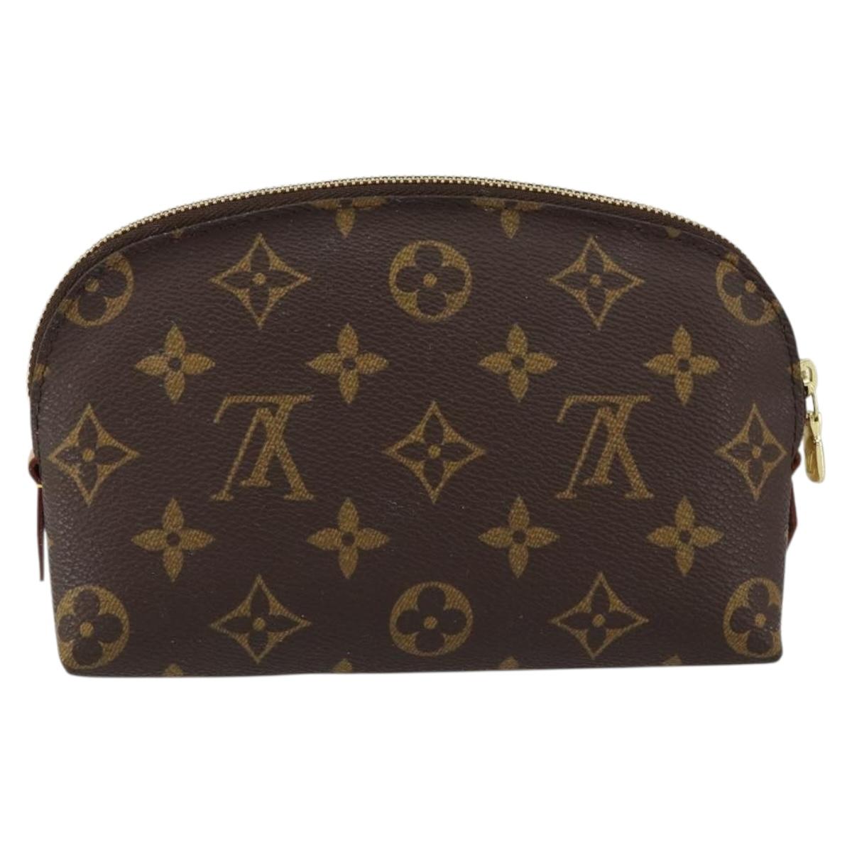 LOUIS VUITTON Monogram Pochette Cosmetic PM Pouch M43998 LV Auth 150594