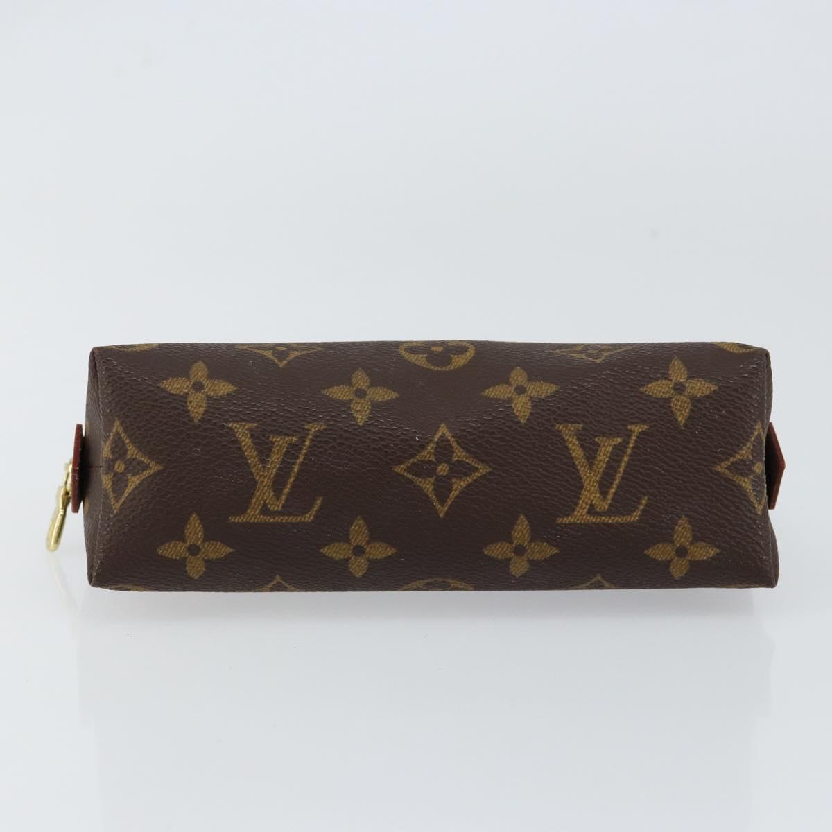 LOUIS VUITTON Monogram Pochette Cosmetic PM Pouch M43998 LV Auth 150594