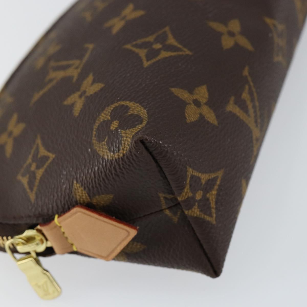 LOUIS VUITTON Monogram Pochette Cosmetic PM Pouch M43998 LV Auth 150594