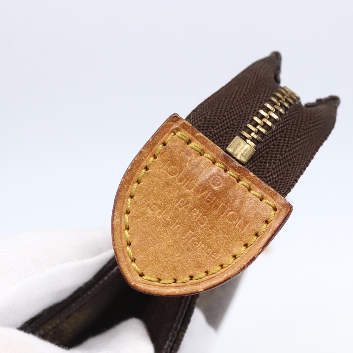 LOUIS VUITTON Monogram Poche Toilette 15 Pouch M47546 LV Auth 150595