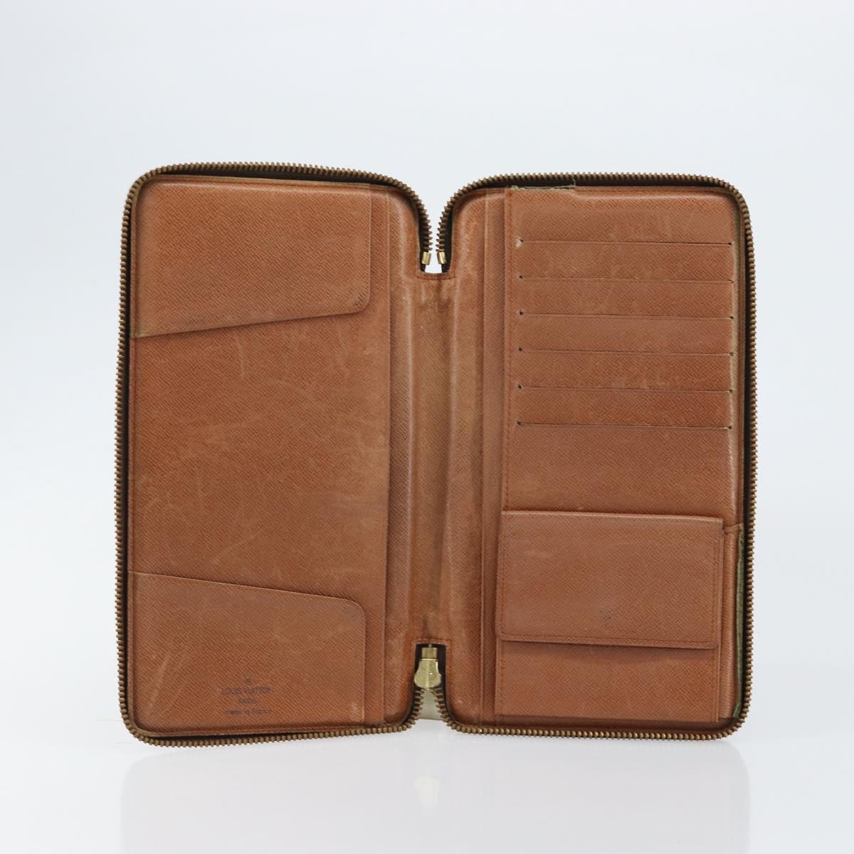 LOUIS VUITTON Monogram Organizer De Voyage Travel Case M60119 LV Auth 150601