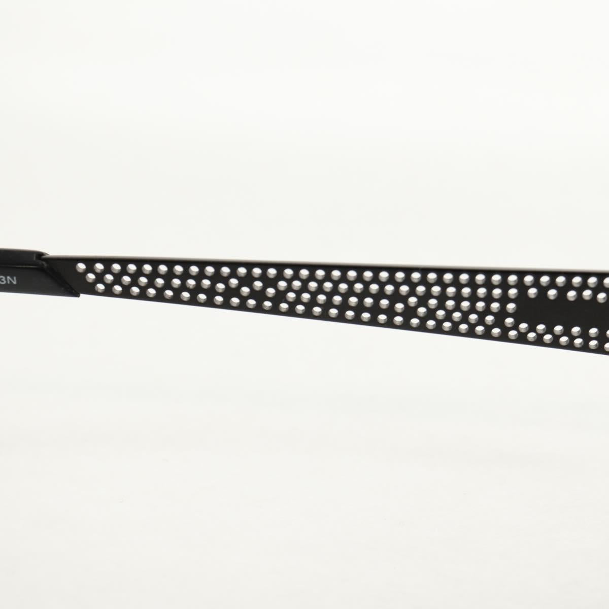 PRADA Sunglasses metal Black SPR511 Auth 150604V