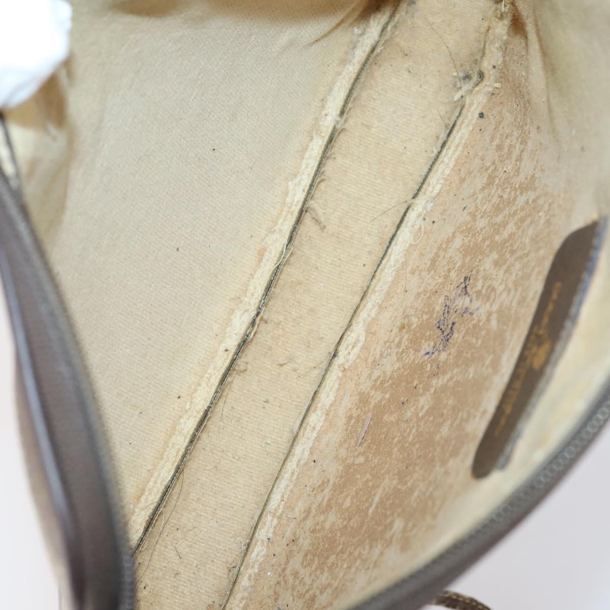 Salvatore Ferragamo Gucci GG Supreme Bag PVC Leather 2 Set Beige Navy Auth 150618