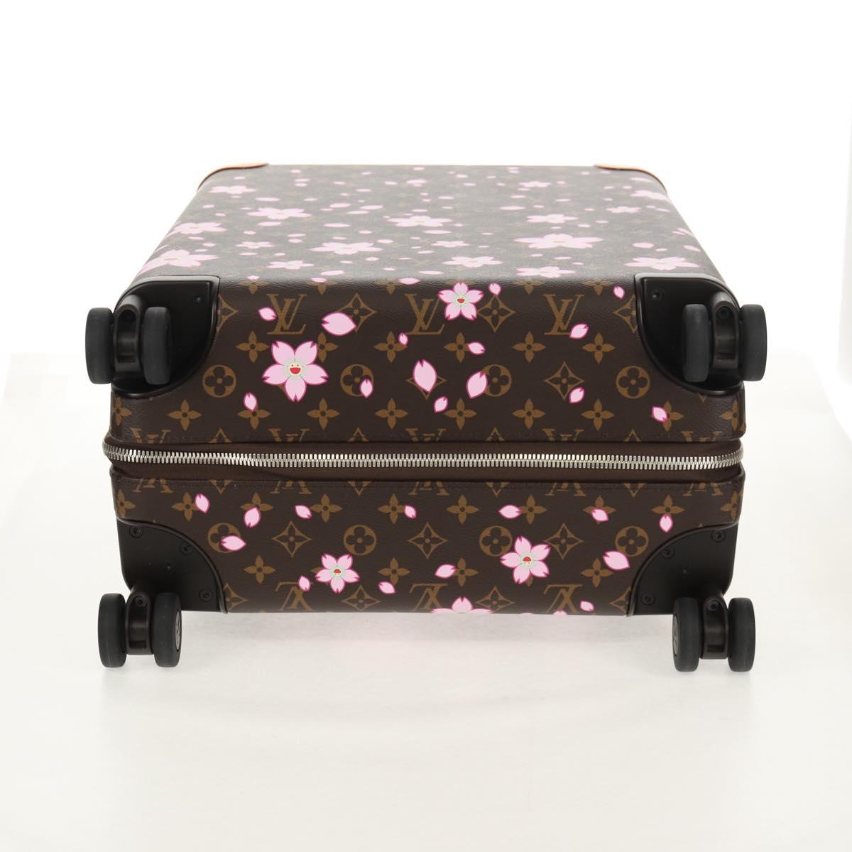 LOUIS VUITTON Monogram Cherry Blossom Horizon 55 Suitcase M13788 Auth 150630SM