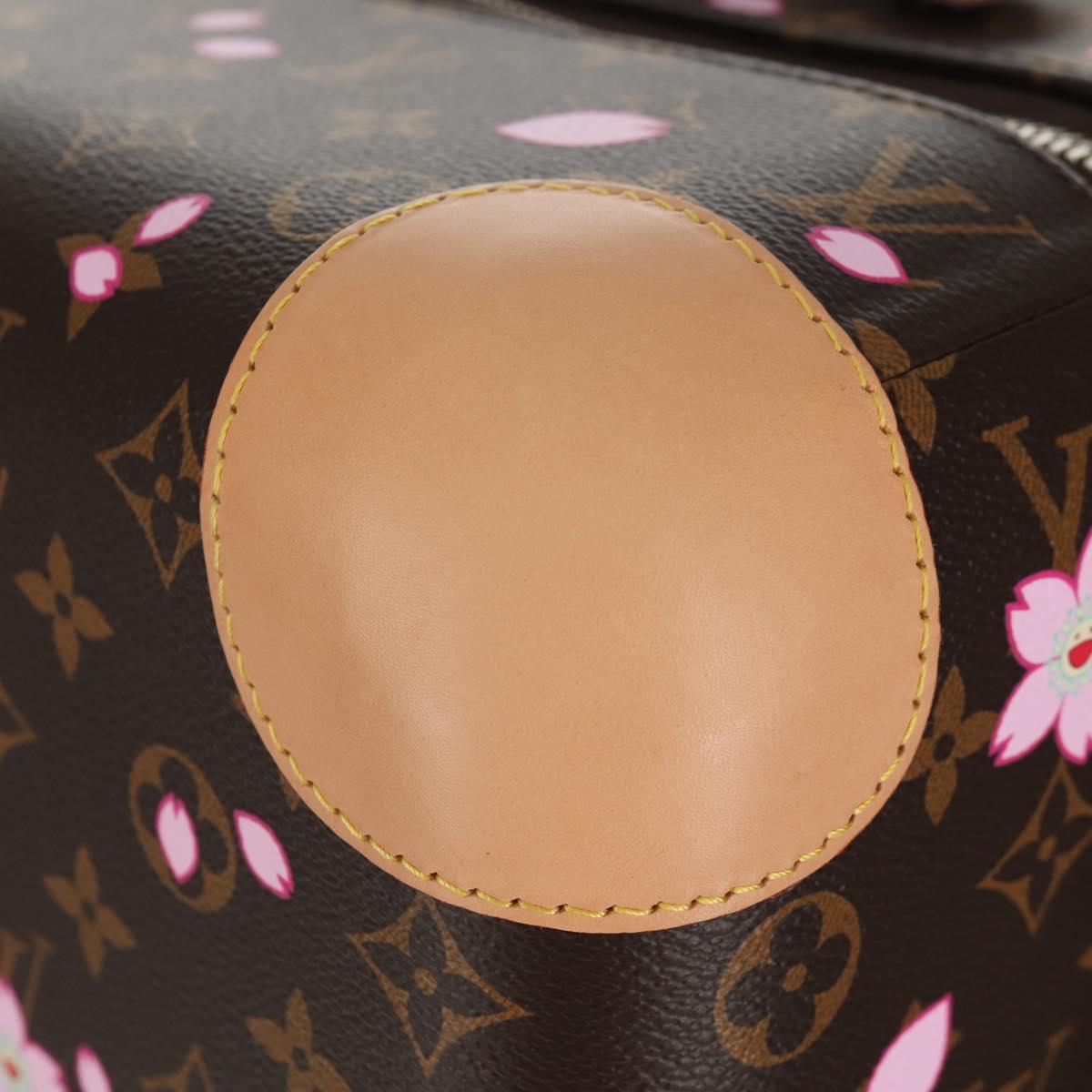 LOUIS VUITTON Monogram Cherry Blossom Horizon 55 Suitcase M13788 Auth 150630SM