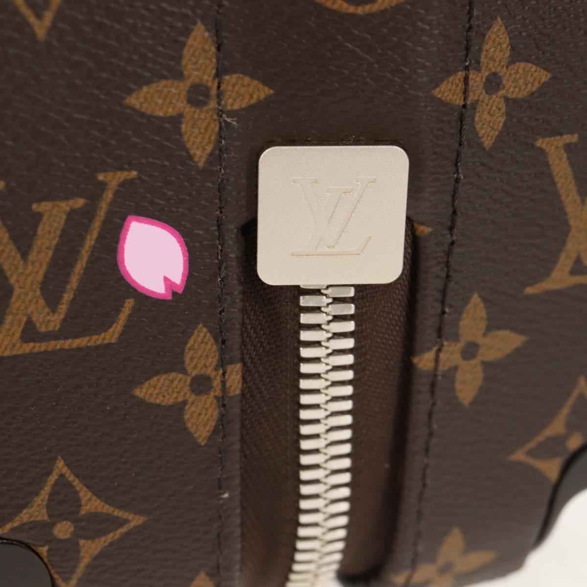 LOUIS VUITTON Monogram Cherry Blossom Horizon 55 Suitcase M13788 Auth 150630SM
