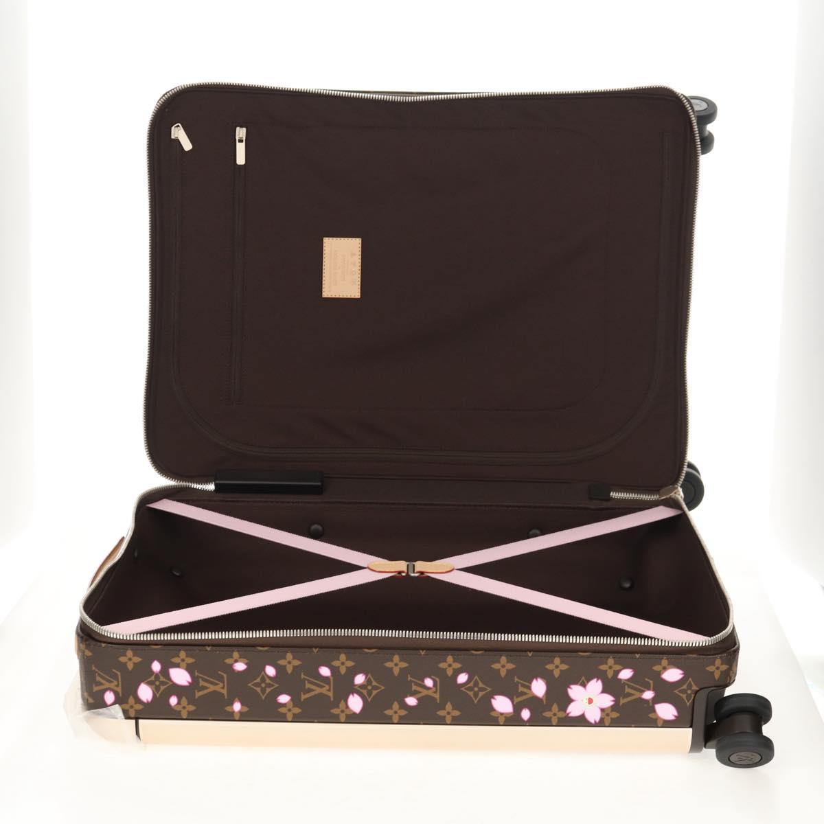 LOUIS VUITTON Monogram Cherry Blossom Horizon 55 Suitcase M13788 Auth 150630SM