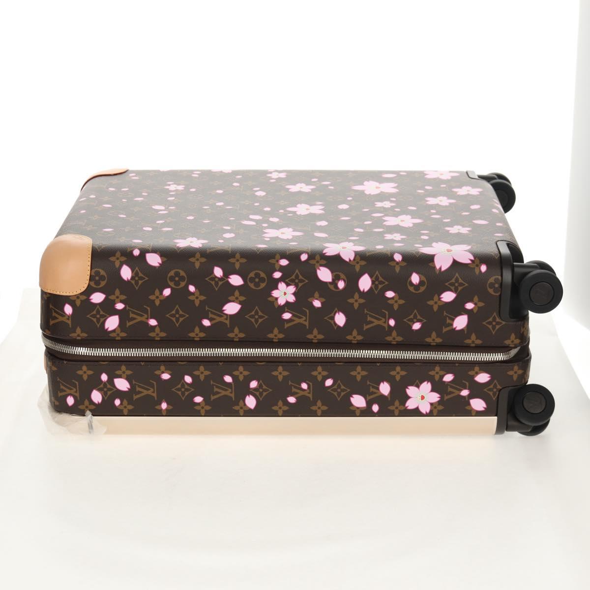 LOUIS VUITTON Monogram Cherry Blossom Horizon 55 Suitcase M13788 Auth 150630SM