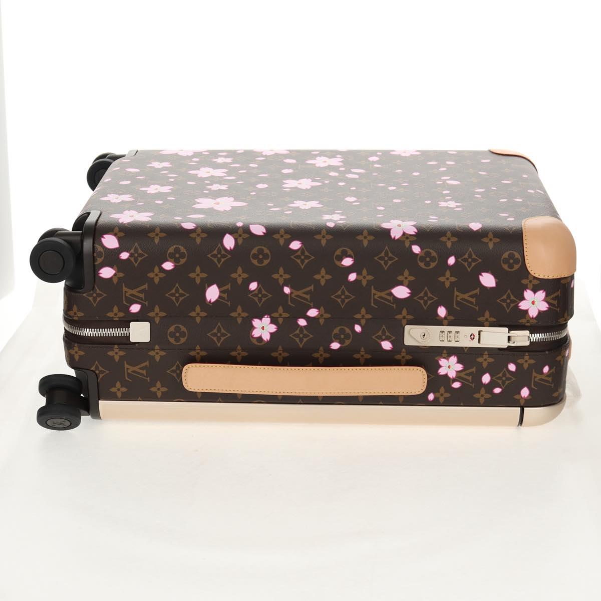 LOUIS VUITTON Monogram Cherry Blossom Horizon 55 Suitcase M13788 Auth 150630SM