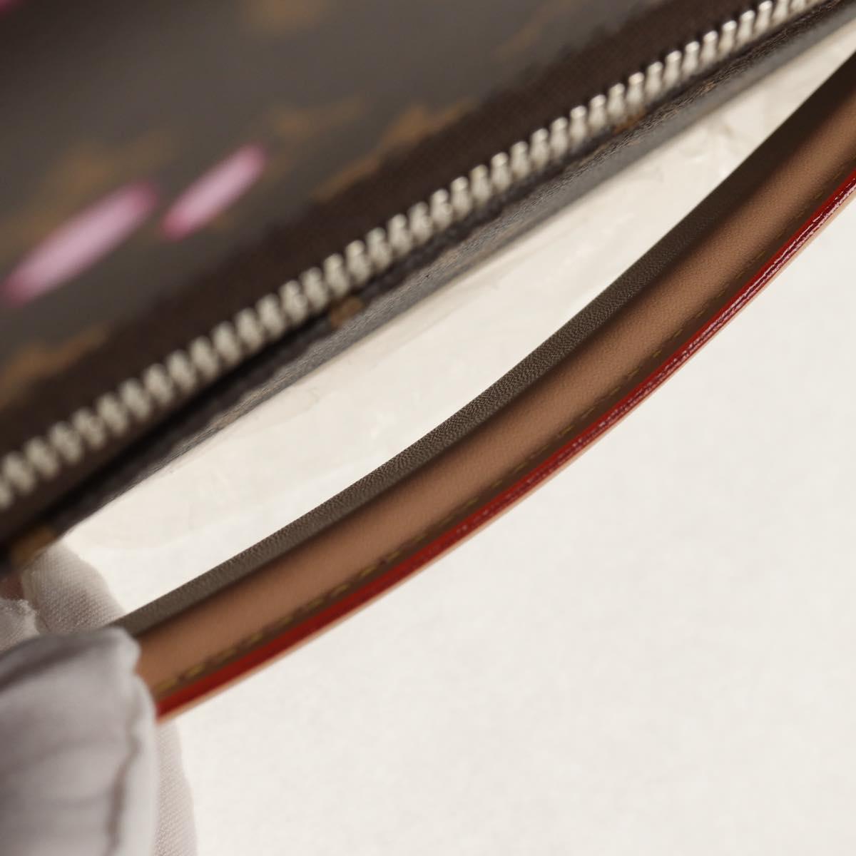 LOUIS VUITTON Monogram Cherry Blossom Horizon 55 Suitcase M13788 Auth 150630SM