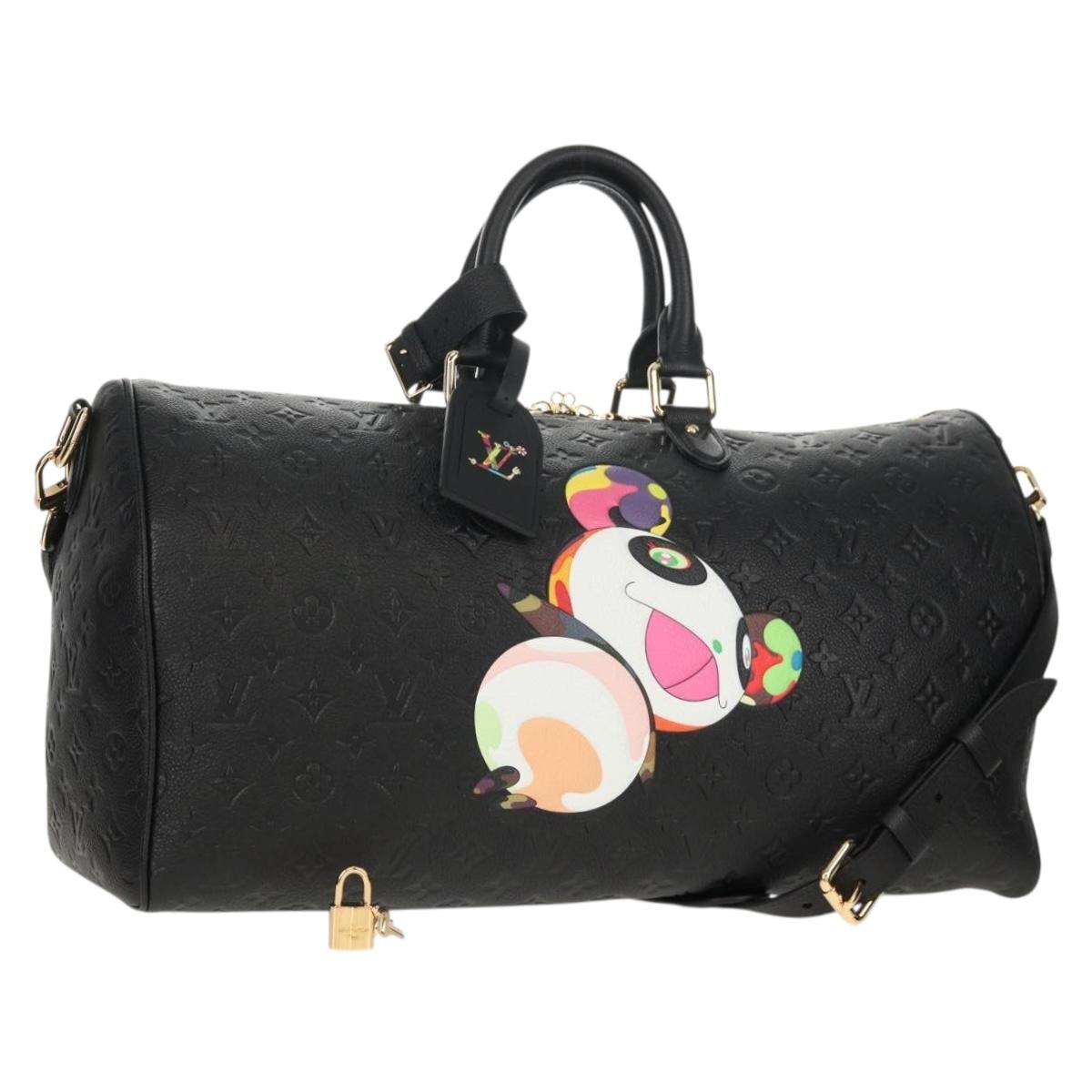 LOUIS VUITTON Empreinte T×M Keepall Bandouliere 45 Bag M13761 LV Auth 150631SM