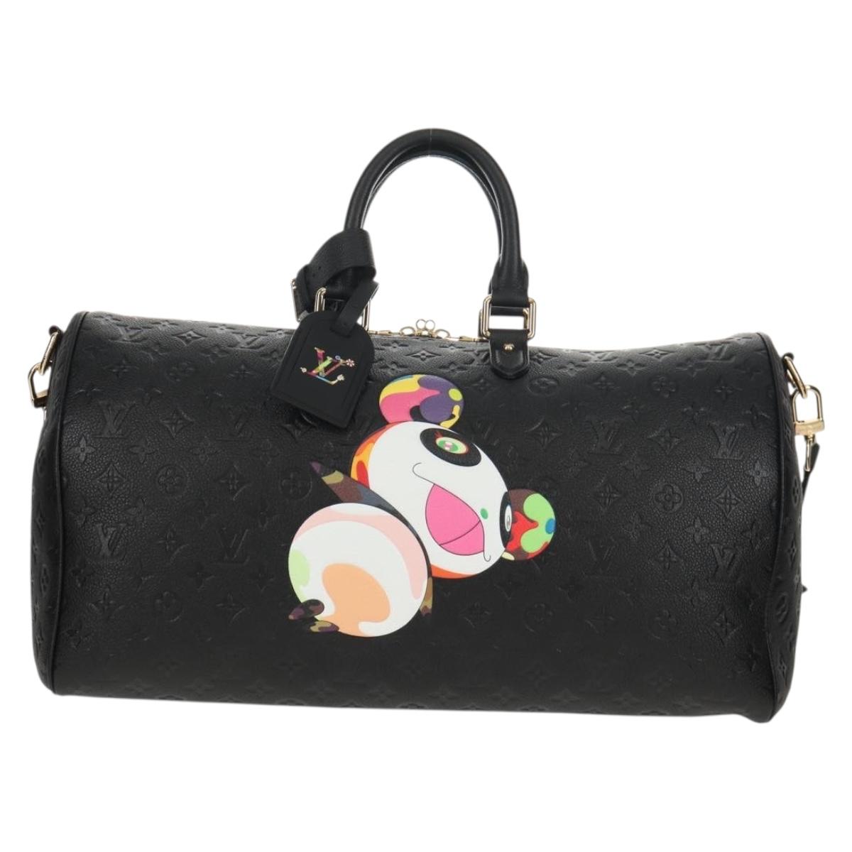 LOUIS VUITTON Empreinte T×M Keepall Bandouliere 45 Bag M13761 LV Auth 150631SM