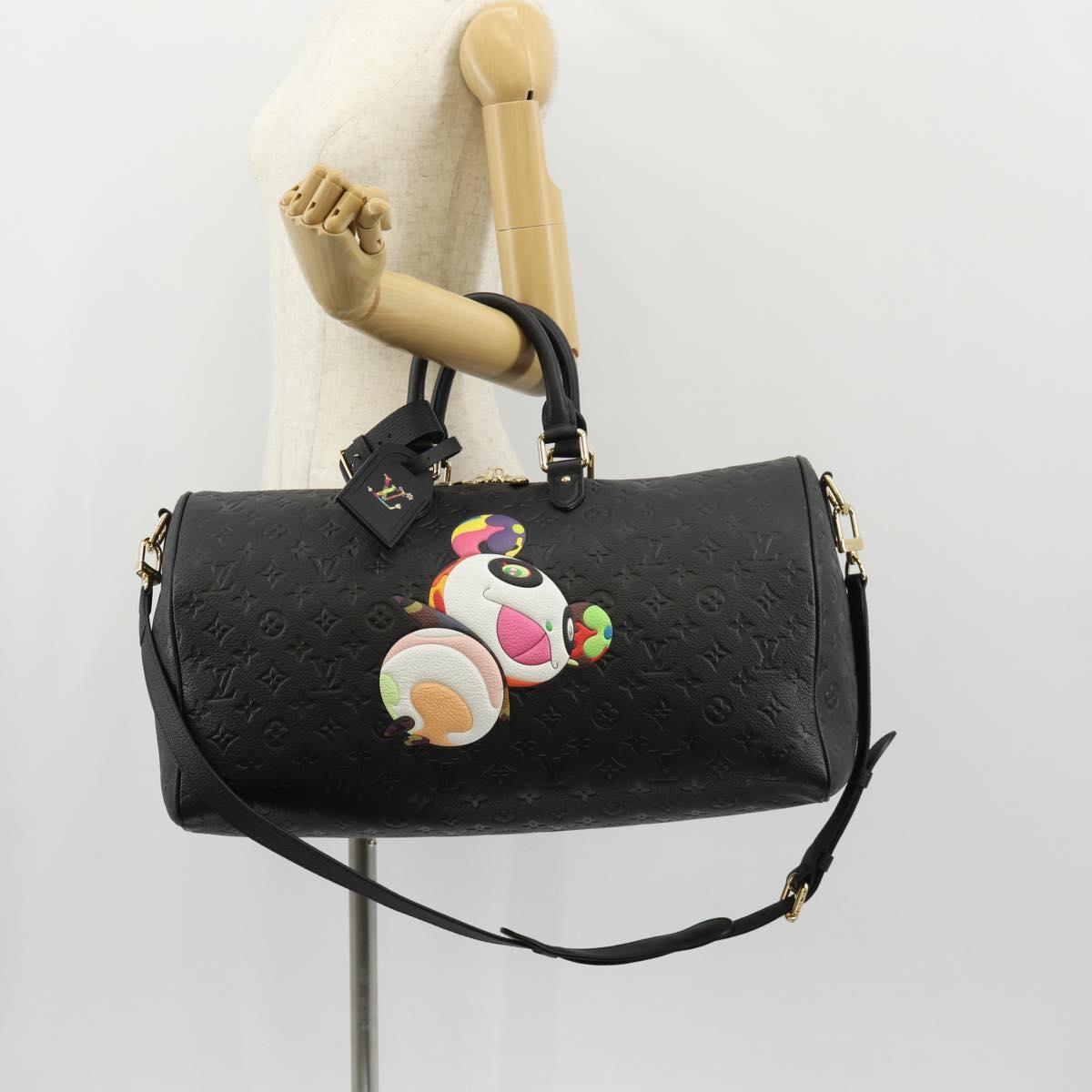 LOUIS VUITTON Empreinte T×M Keepall Bandouliere 45 Bag M13761 LV Auth 150631SM