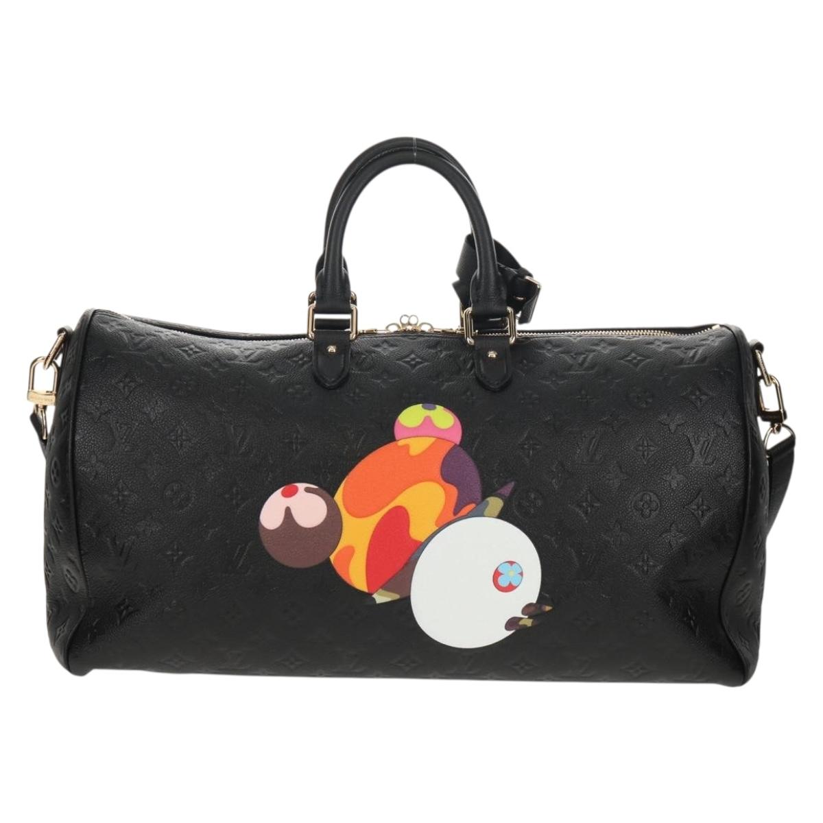 LOUIS VUITTON Empreinte T×M Keepall Bandouliere 45 Bag M13761 LV Auth 150631SM