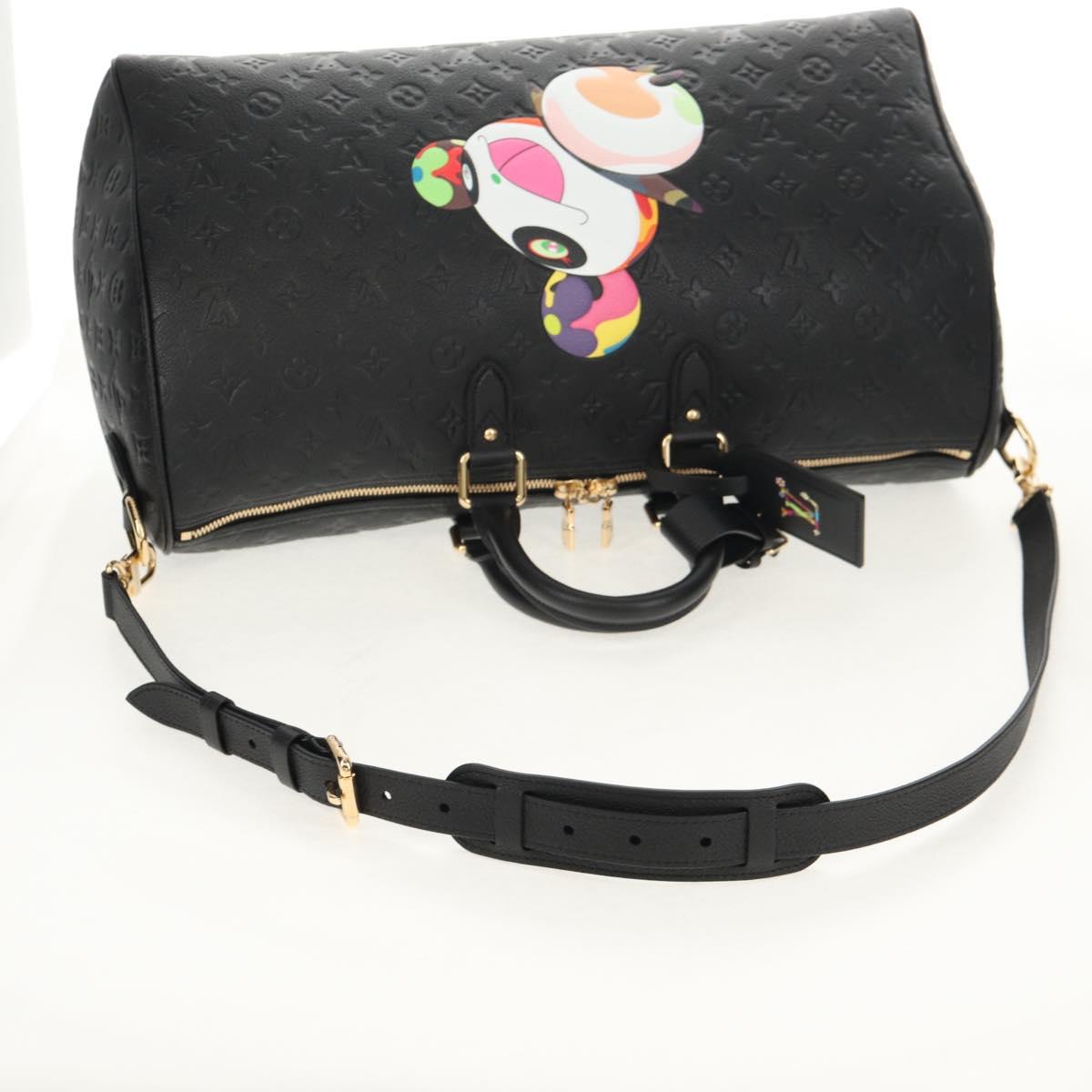 LOUIS VUITTON Empreinte T×M Keepall Bandouliere 45 Bag M13761 LV Auth 150631SM