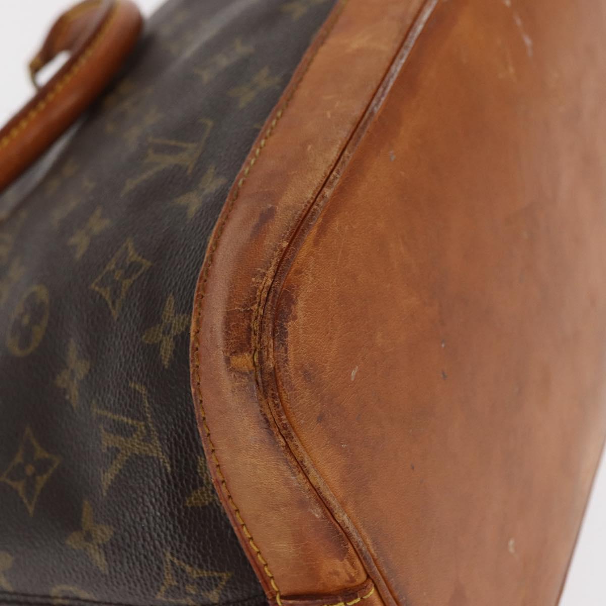 LOUIS VUITTON Monogram Alma Hand Bag M51130 LV Auth 150650