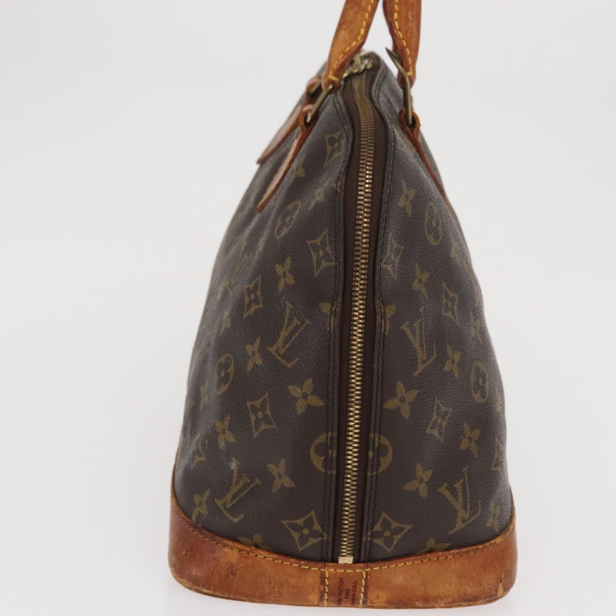 LOUIS VUITTON Monogram Alma Hand Bag M51130 LV Auth 150650