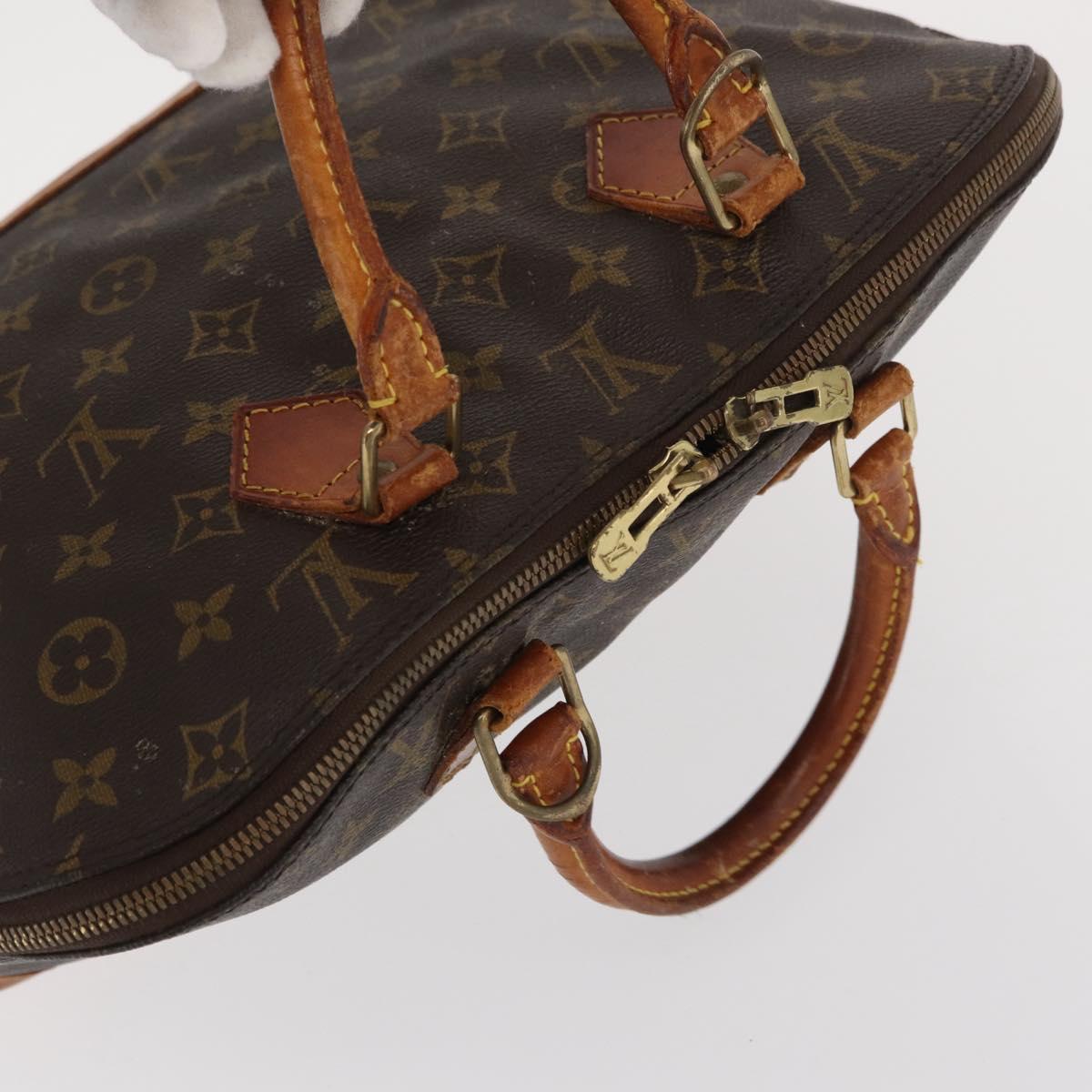 LOUIS VUITTON Monogram Alma Hand Bag M51130 LV Auth 150650