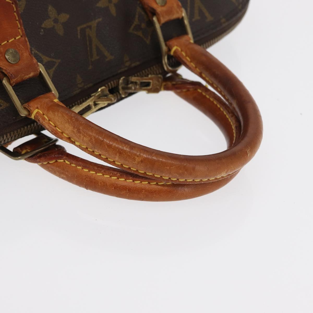 LOUIS VUITTON Monogram Alma Hand Bag M51130 LV Auth 150650