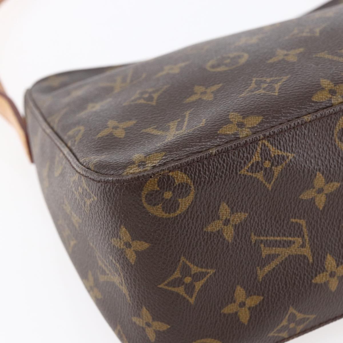LOUIS VUITTON Monogram Looping MM Shoulder Bag M51146 LV Auth 150653
