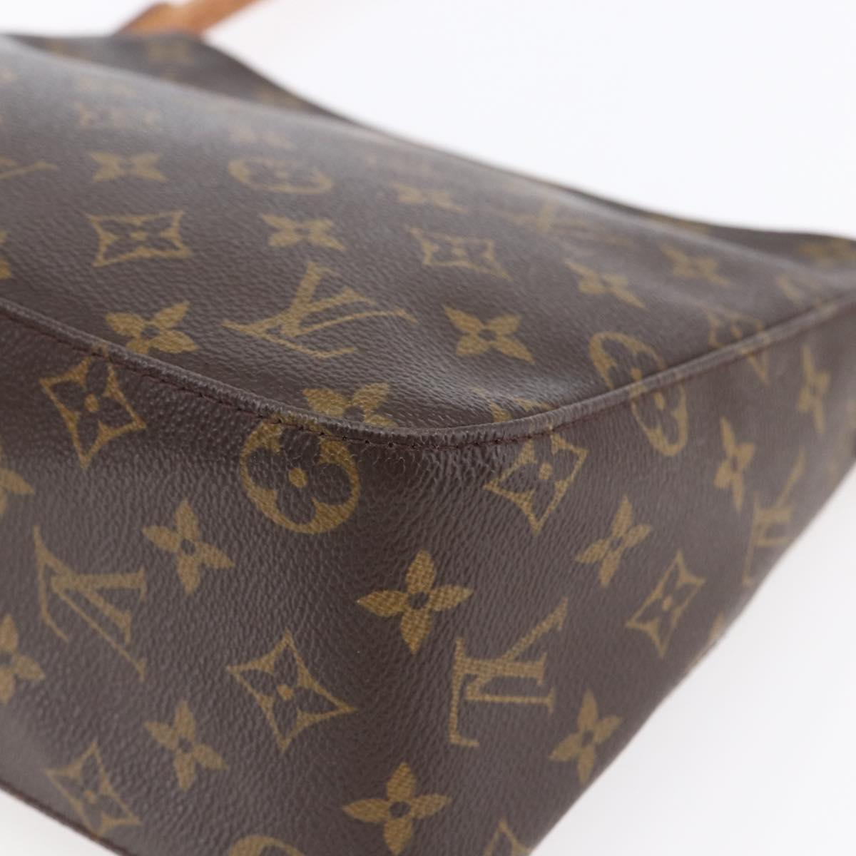 LOUIS VUITTON Monogram Looping MM Shoulder Bag M51146 LV Auth 150653