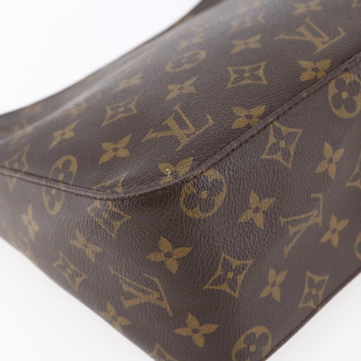 LOUIS VUITTON Monogram Looping MM Shoulder Bag M51146 LV Auth 150653