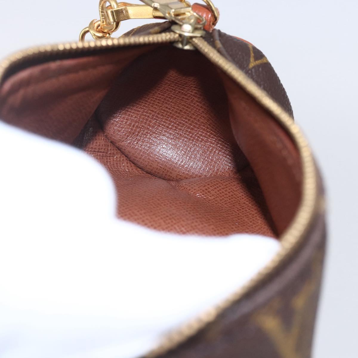 LOUIS VUITTON Monogram Papillon Pouch LV Auth 150655