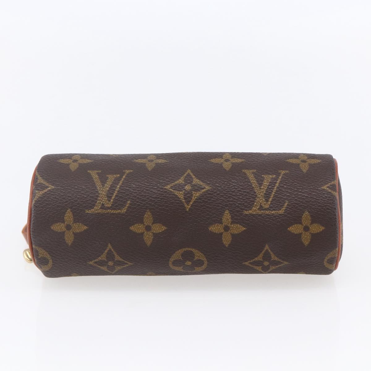 LOUIS VUITTON Monogram Papillon Pouch LV Auth 150655