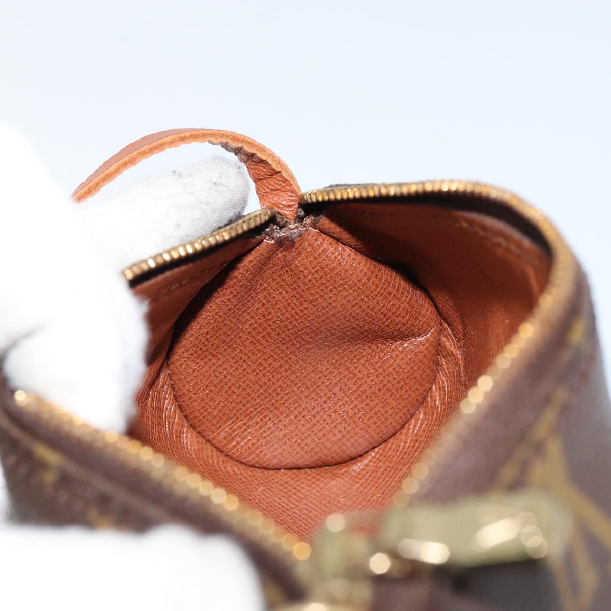 LOUIS VUITTON Monogram Papillon Pouch LV Auth 150657