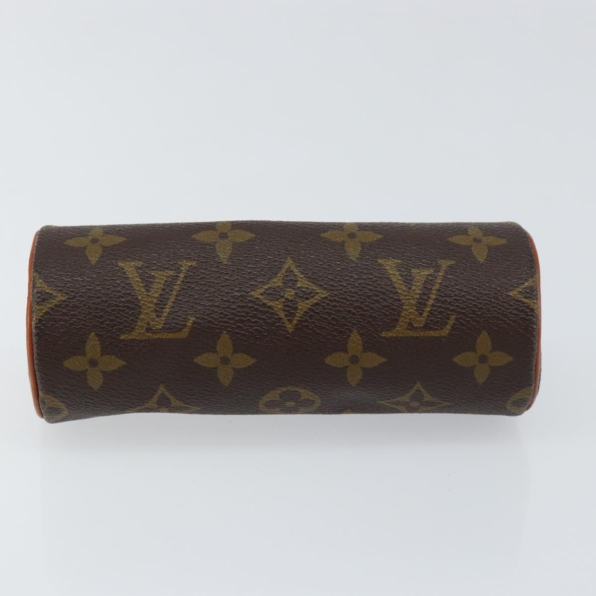 LOUIS VUITTON Monogram Papillon Pouch LV Auth 150657