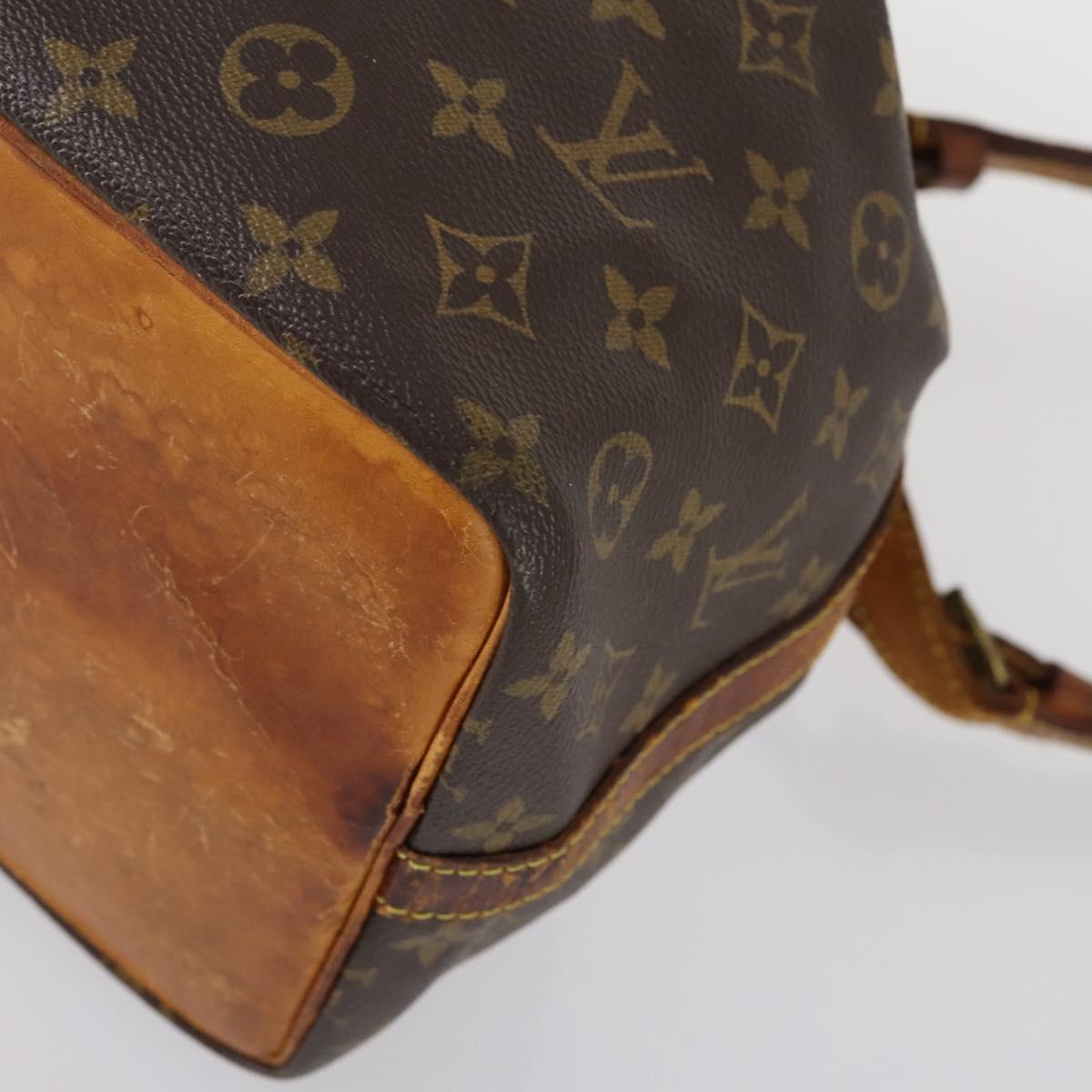 LOUIS VUITTON Monogram Petit Noe Shoulder Bag M42226 LV Auth 150658