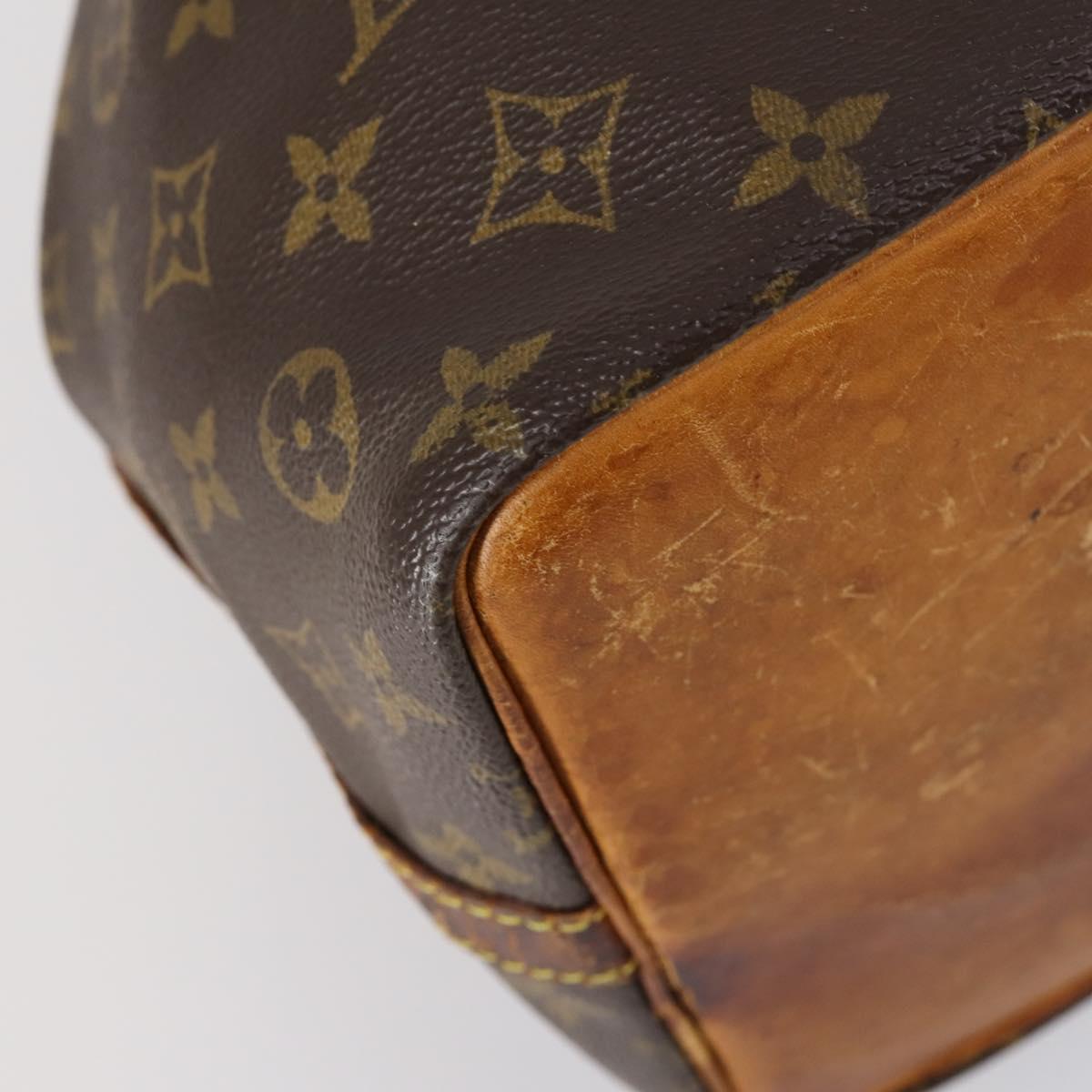 LOUIS VUITTON Monogram Petit Noe Shoulder Bag M42226 LV Auth 150658
