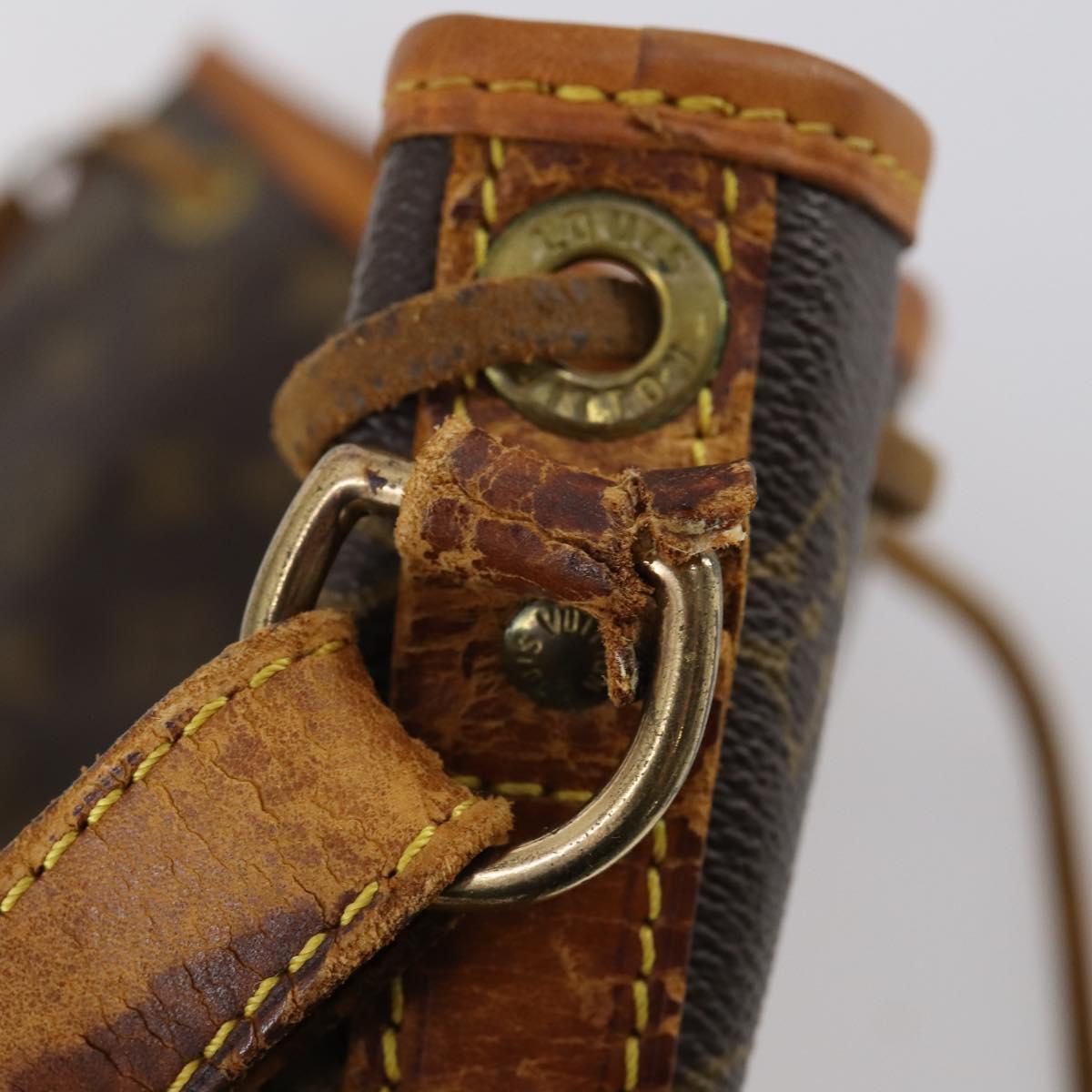 LOUIS VUITTON Monogram Petit Noe Shoulder Bag M42226 LV Auth 150658