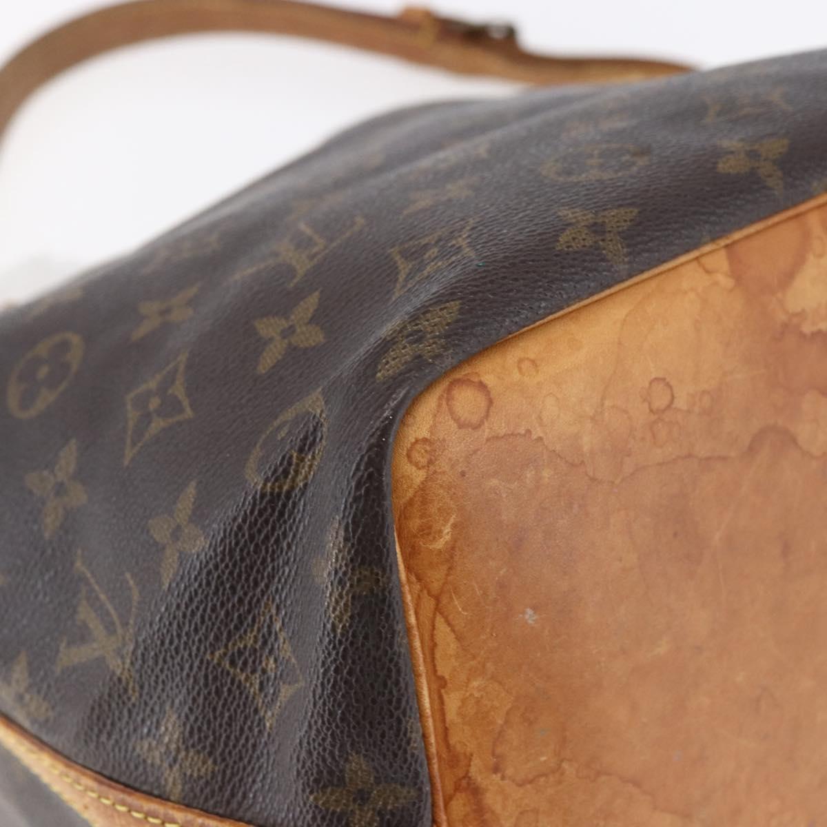 LOUIS VUITTON Monogram Petit Noe Shoulder Bag M42226 LV Auth 150660