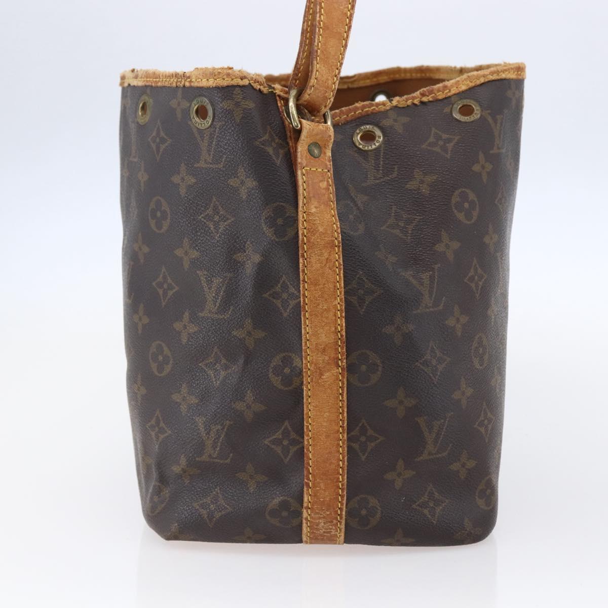 LOUIS VUITTON Monogram Petit Noe Shoulder Bag M42226 LV Auth 150660