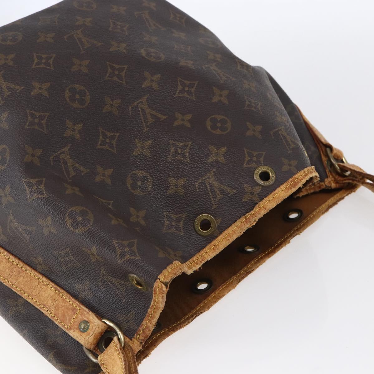 LOUIS VUITTON Monogram Petit Noe Shoulder Bag M42226 LV Auth 150660