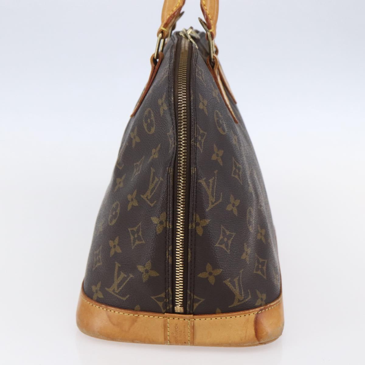 LOUIS VUITTON Monogram Alma Hand Bag M51130 LV Auth 150661