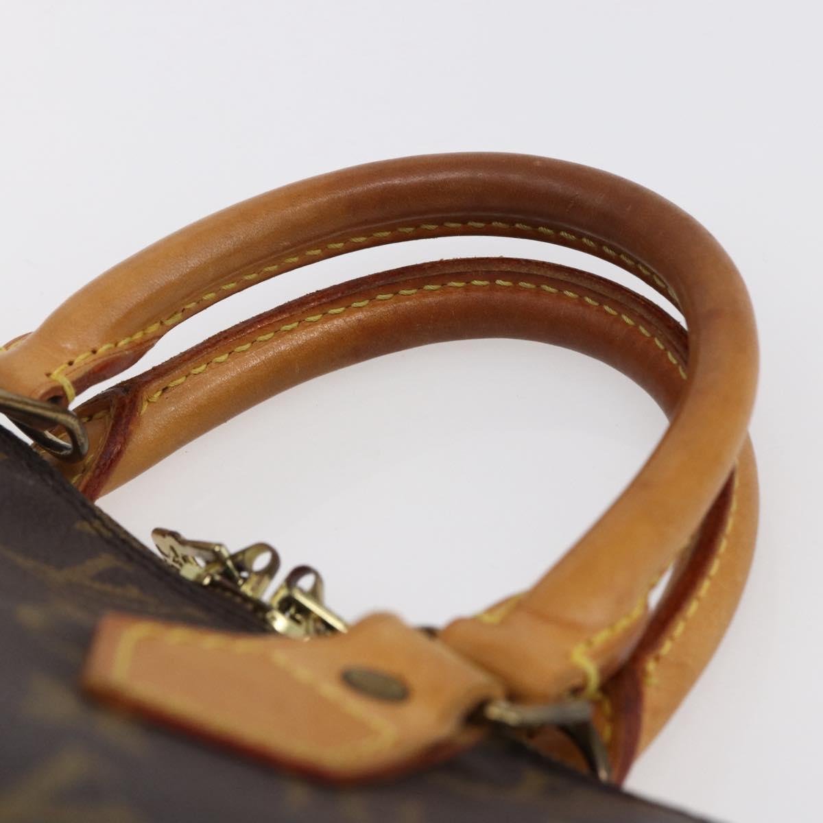 LOUIS VUITTON Monogram Alma Hand Bag M51130 LV Auth 150661