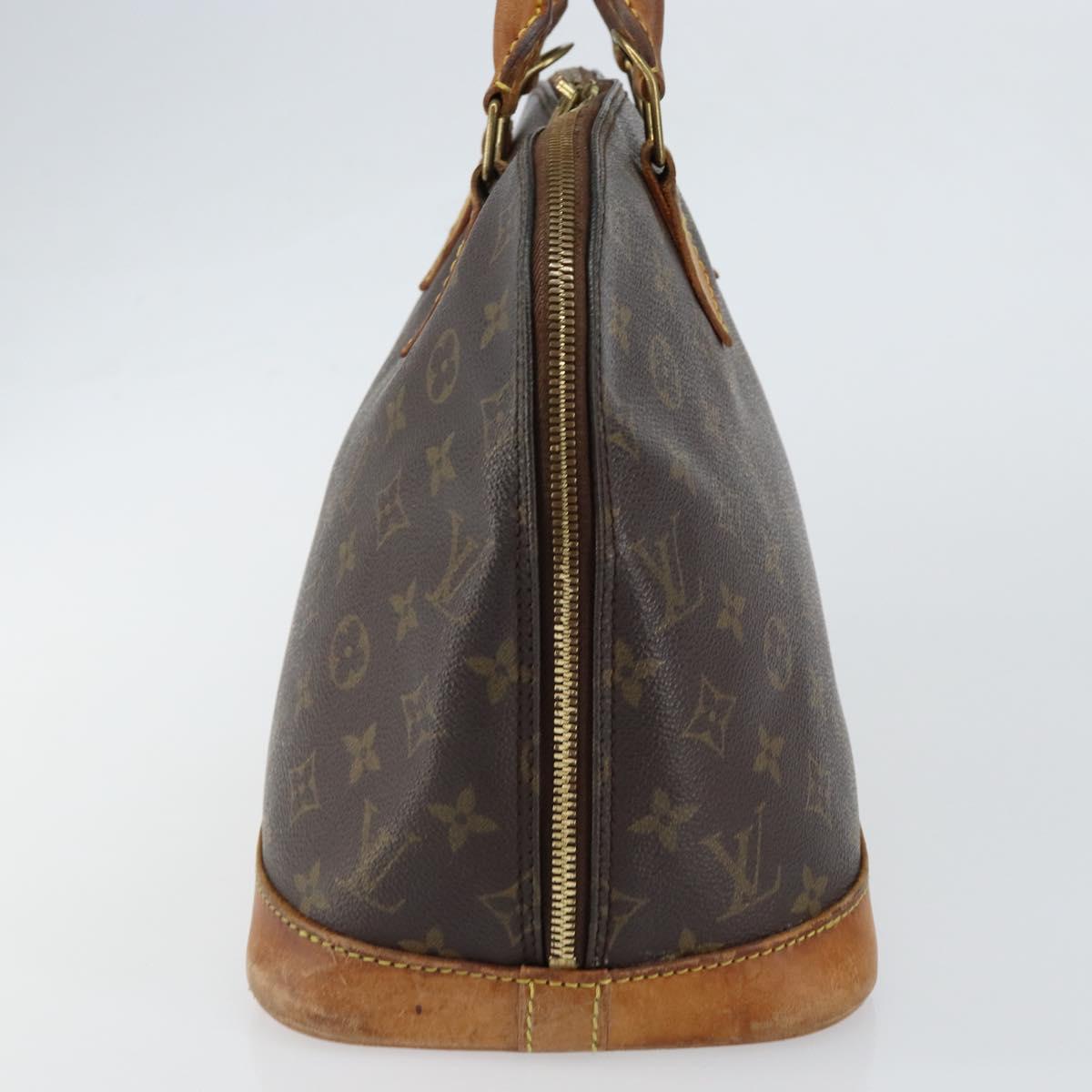 LOUIS VUITTON Monogram Alma Hand Bag M51130 LV Auth 150662