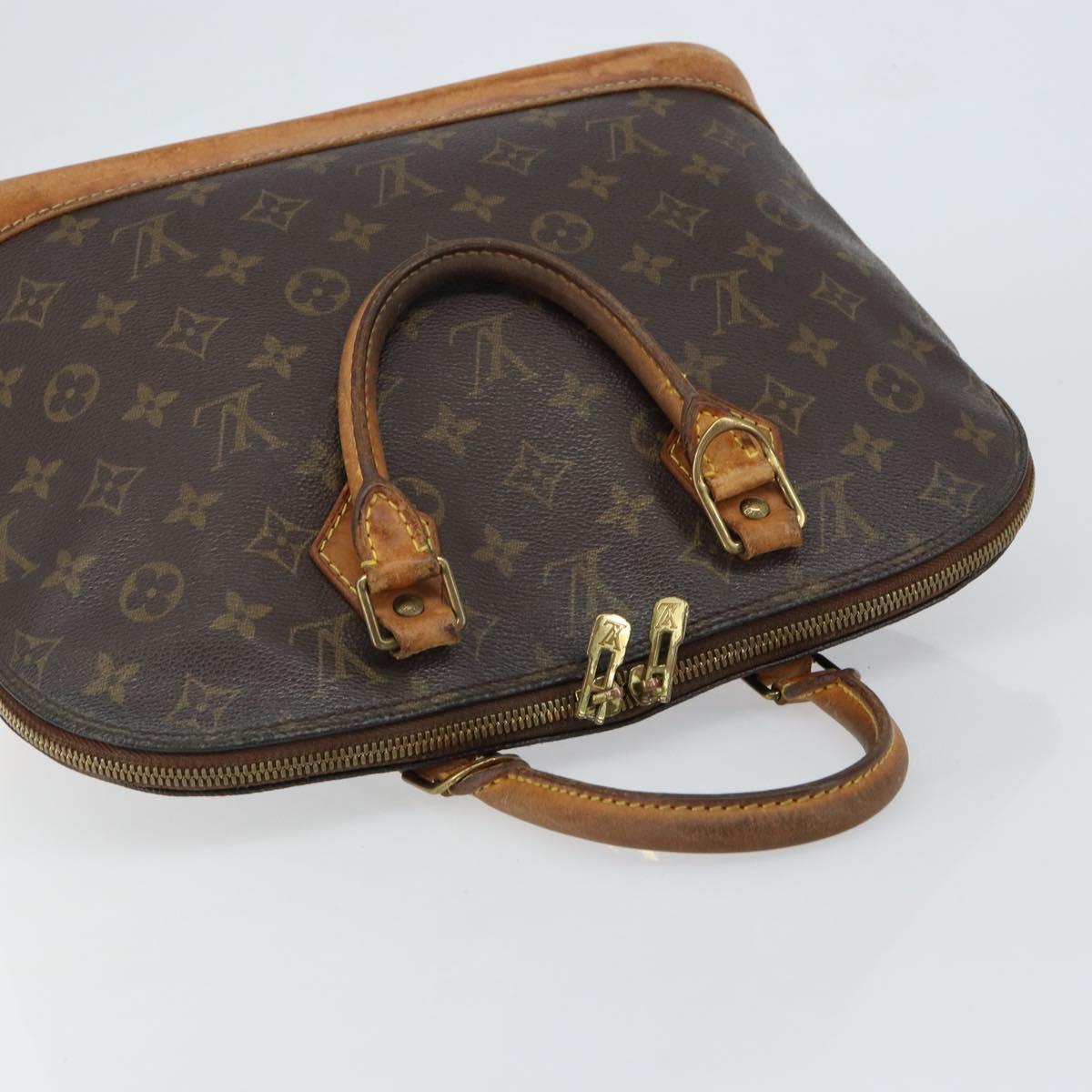LOUIS VUITTON Monogram Alma Hand Bag M51130 LV Auth 150662