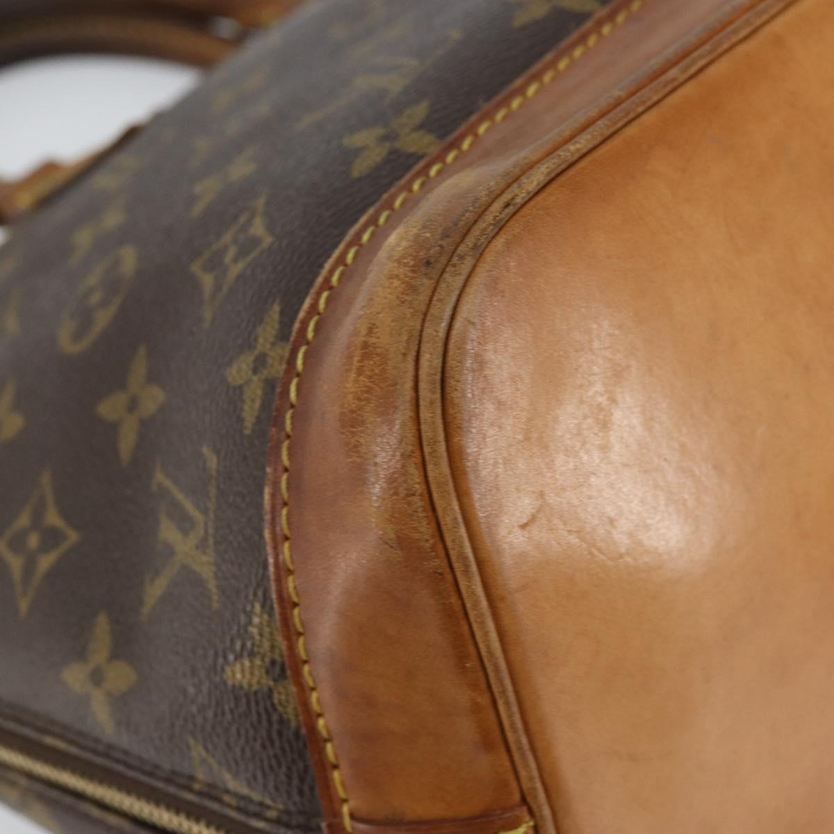 LOUIS VUITTON Monogram Alma Hand Bag M51130 LV Auth 150663