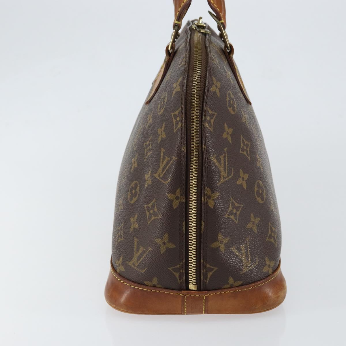 LOUIS VUITTON Monogram Alma Hand Bag M51130 LV Auth 150663