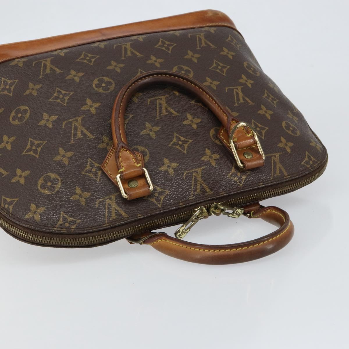 LOUIS VUITTON Monogram Alma Hand Bag M51130 LV Auth 150663