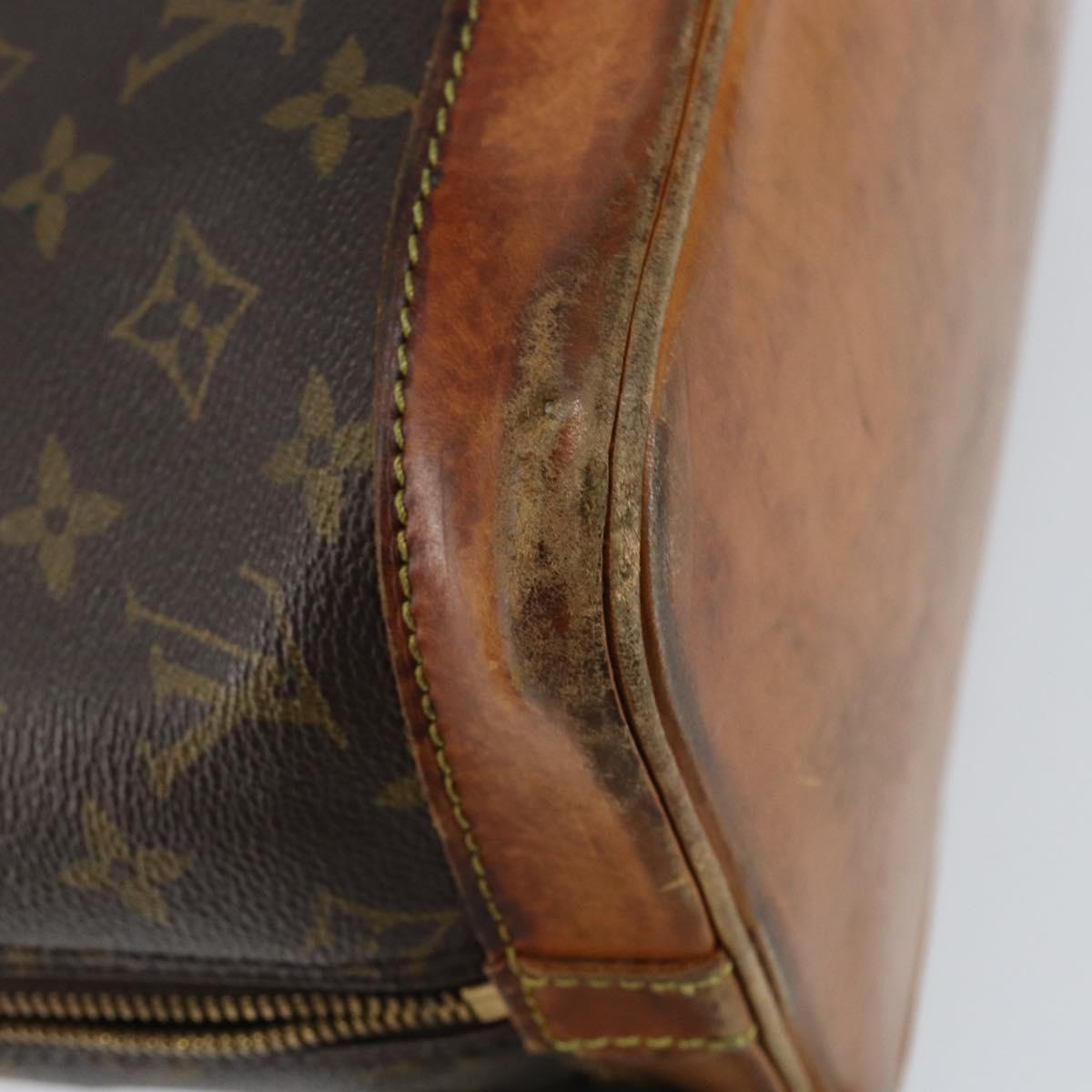 LOUIS VUITTON Monogram Alma Hand Bag M51130 LV Auth 150664