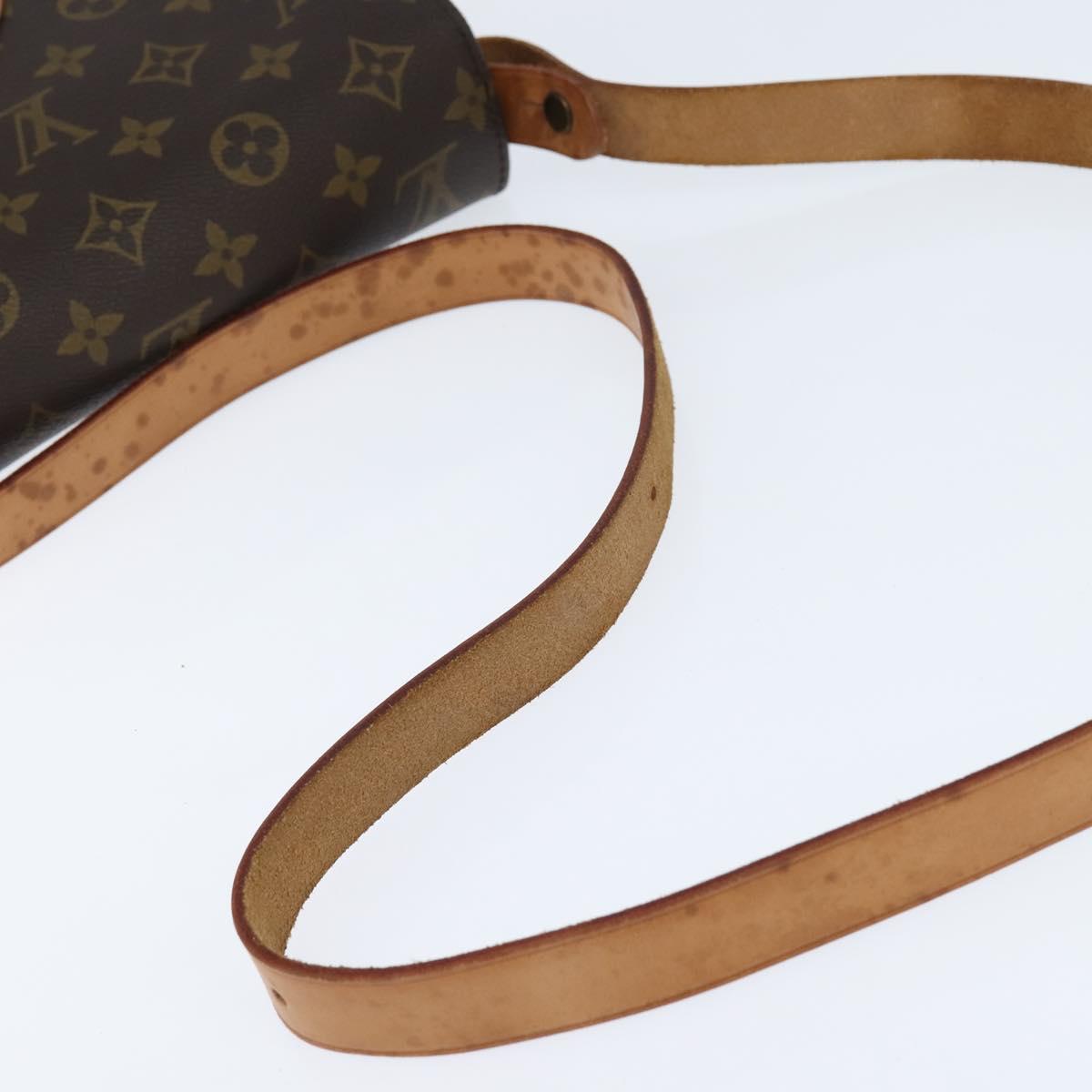 LOUIS VUITTON Monogram Cartouchiere MM Shoulder Bag M51253 LV Auth 150668