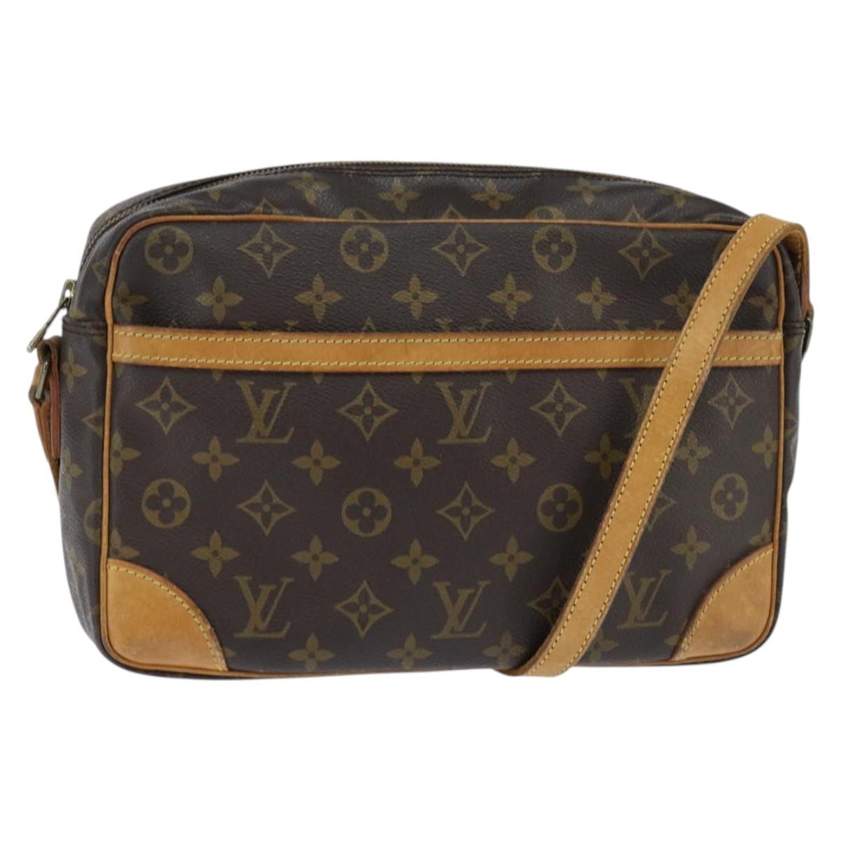 LOUIS VUITTON Monogram Trocadero 30 Shoulder Bag M51272 LV Auth 150671