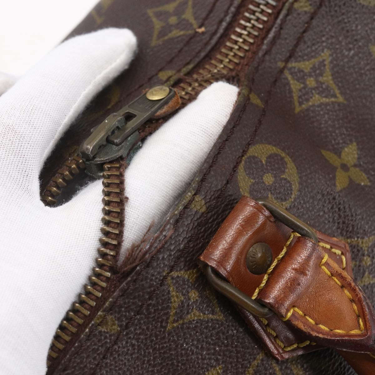 LOUIS VUITTON Monogram Speedy 30 Hand Bag M41526 LV Auth 150682